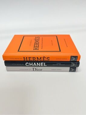 Hermes Orange 'Little Book of Hermès', Chanel, Dior Decorative Coffee Table Book